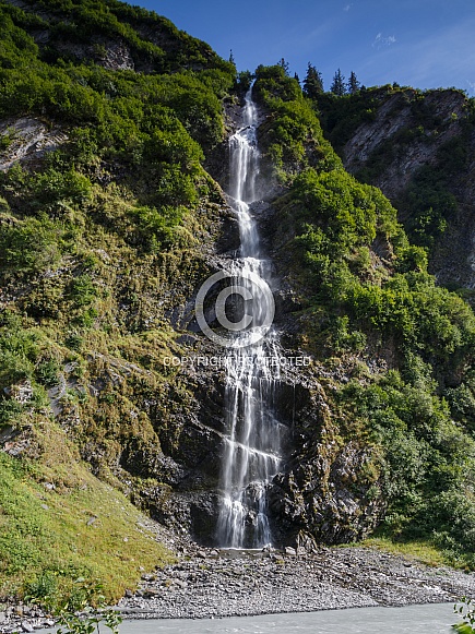 Waterfall at Alaska