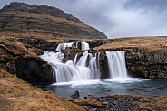 Confess waterfalls in Iceland