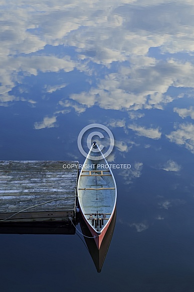 Cloud flying canoe