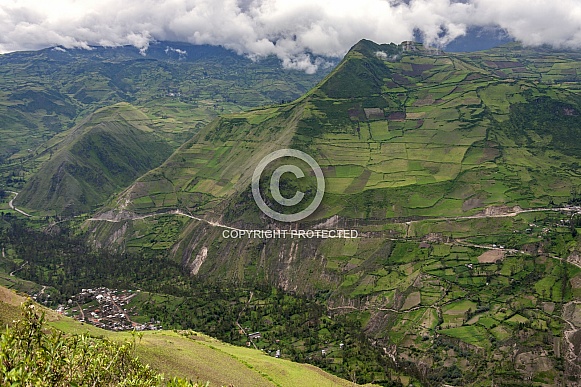 Countryside near Riobamba - Ecuador