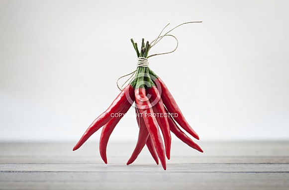 red hot peppers