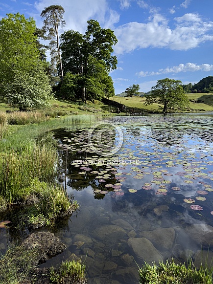 Loughrigg Tarn in the Lake District