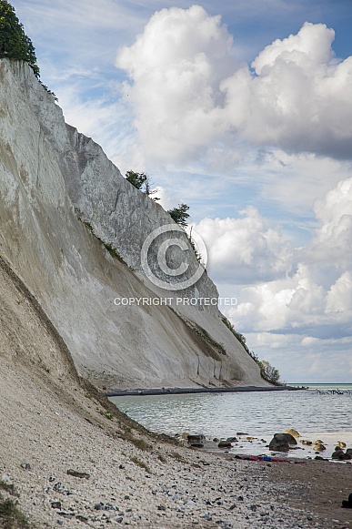 Denmark the limestone and chalk cliffs. Denmark the limestone and chalk cliffs.