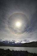Ring around the sun - Patagonia - Chile