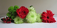 Red And Green Bouquet