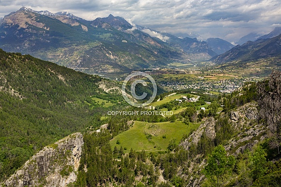French Alps near Guillstre French Alps near Guillstre