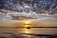 Sunset - Chobe River - Botswana
