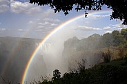Victoria Falls viewed from the Zimbabwe