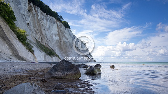 Denmark the limestone and chalk cliffs. Denmark the limestone and chalk cliffs.