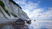 Denmark the limestone and chalk cliffs.