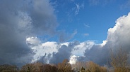 Skyscape/Clouds. This photo is free to download. As artists, we sometimes find ourselves needing reference material for skies or cloud formations, so hopefully these may be of use.