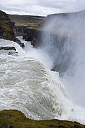 Gullafoss Waterfall  Iceland