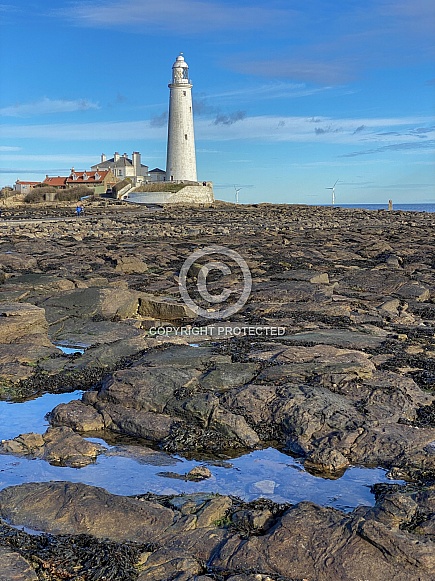 St Mary's Lighthouse - Whitley Bay - UK