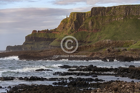 Rugged coastline - Northern Ireland