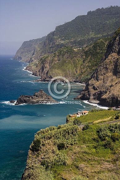 Dramatic coastal scenery - Madeira