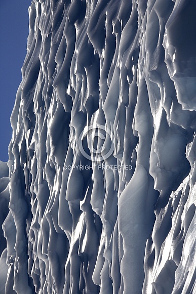 Wall of ice - Antarctica