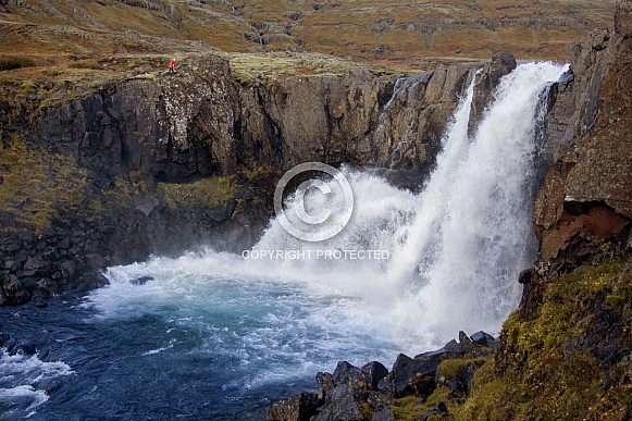 Gufufoss Waterfall -Iceland