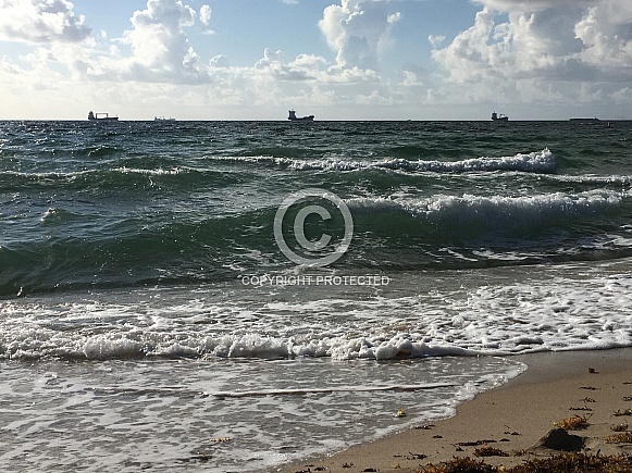 Ft. Lauderdale Beach and Ocean Waves