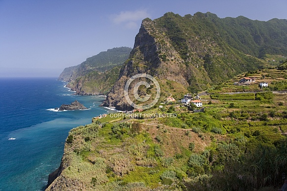 Dramatic coastal landscape - Madeira