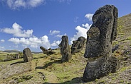 Landscape of Easter Island - South Pacific