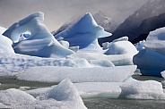 Icebergs in Lago Grey - Patagonia - Chile