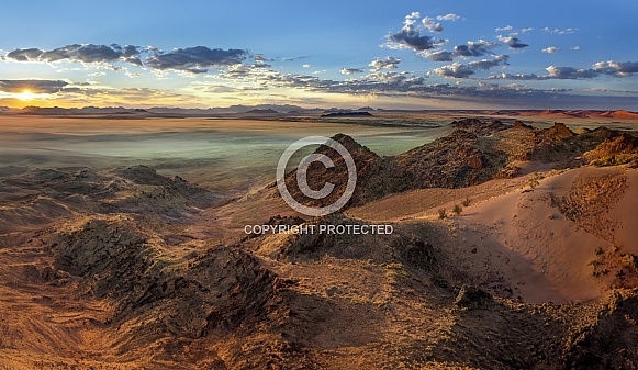 Desert Sunrise - Namibia