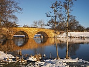 Winter scene - River Derwent - North Yorkshire