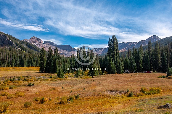 Colorado Mountains in Autumn