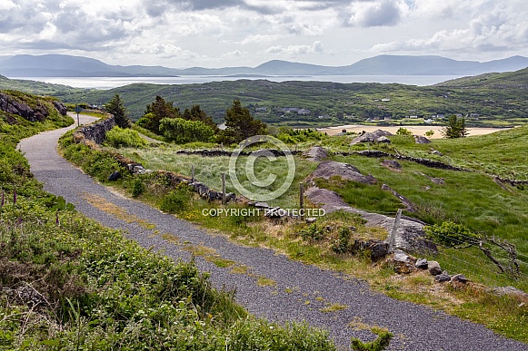 Landscape on the Ring of Kerry - Ireland