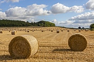 Farmland at harvest time - England
