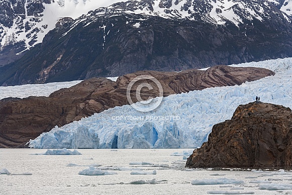 Grey Glacier - Torres Del Paine - Patagonia
