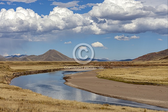 The altiplano in Puno Province - Peru