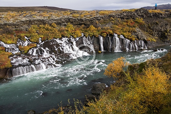 Hraunfossar Waterfalls - Iceland