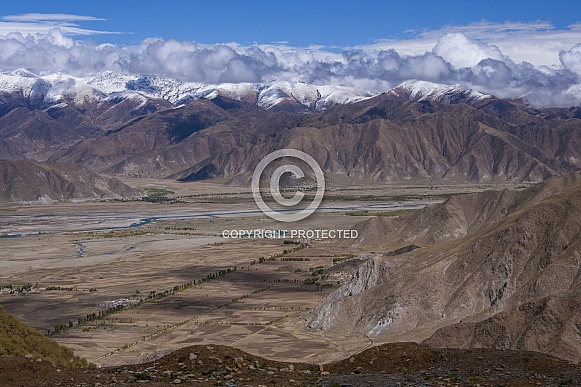 Himalayan Mountains - Tibetan Plateau - Tibet