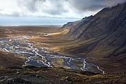 Desolate Landscape near Vatnajokull - Iceland