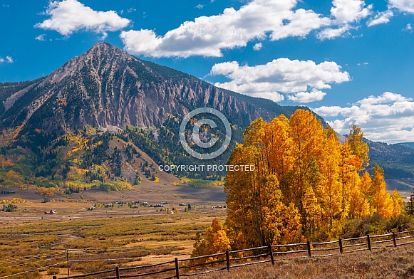 Mount Crested Butte in Colorful Colorado