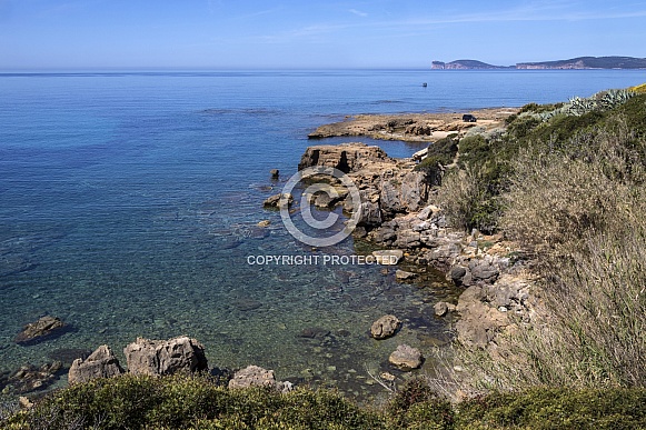 Coastline of Sardinia - Italy
