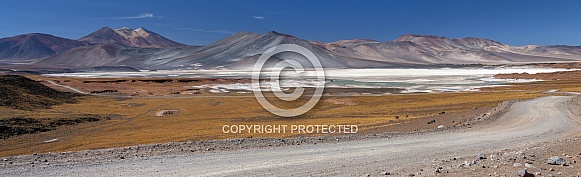Alues Calientes Salt Flats - Atacama Desert - Chile