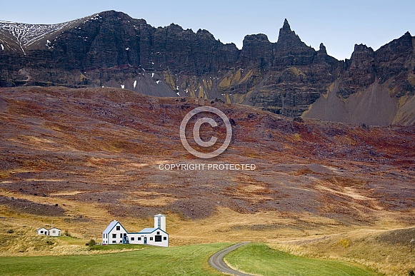 Rural landscape - Akureyri - Iceland